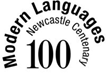 Newcastle University School of Modern Languages centenary logo